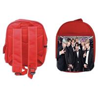 MERCHANDMANIA MOCHILA ROJA BTS GALA MAP OF THE SOUL KPOP cantantes colegio picnic excursión deporte niños