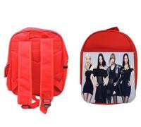 MERCHANDMANIA Mochila Roja cantantes chicas Pink Venom grupo colegio picnic excursión deporte niños