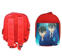 MERCHANDMANIA MOCHILA ROJA DETECTIVE CONAN EDOGAWA backpack rucksak
