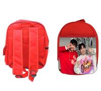 MERCHANDMANIA MOCHILA ROJA exo kpop chicos 2025 discografia love shot colegio picnic excursión deporte niños
