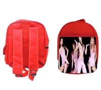 MERCHANDMANIA Mochila Roja grupo cantantes chicas deadline music colegio picnic excursión deporte niños