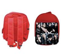 MERCHANDMANIA MOCHILA ROJA straykids chicos kpop walkin on water concierto colegio picnic excursión deporte niños