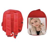 MERCHANDMANIA MOCHILA ROJA StrayKids personaje kpop cantante 2025 Felix colegio picnic excursión deporte niños