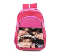 MERCHANDMANIA Mochila Rosa adulto album cantantes head shoulders knees toes colegio picnic excursión deporte adolescentes