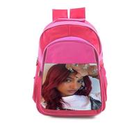 MERCHANDMANIA Mochila Rosa adulto chica tia cantante grupo mundial time lapse colegio picnic excursión deporte adolescentes