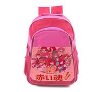 MERCHANDMANIA Mochila Rosa adulto chicas anime fairy tail rias dxd ranma steins gate colegio picnic excursión deporte adolescentes