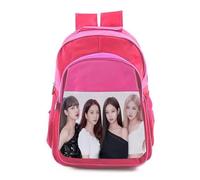 MERCHANDMANIA Mochila Rosa adulto chicas grupo cantantes Fxxxboy music colegio picnic excursión deporte adolescentes