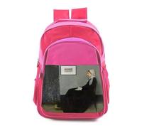 MERCHANDMANIA Mochila Rosa adulto James Abbott McNeill Whistler, Arreglo en gris y negro colegio picnic excursión deporte adolescentes