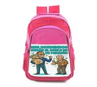 MERCHANDMANIA Mochila Rosa adulto maximus frase graciosa dividendos bolsa inversion colegio picnic excursión deporte adolescentes