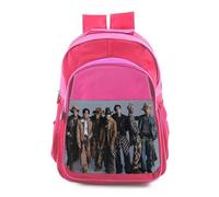 MERCHANDMANIA Mochila Rosa adulto the beyond grupo musica gira cantantes mundo colegio picnic excursión deporte adolescentes