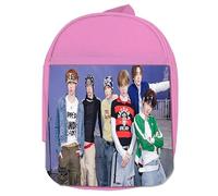 MERCHANDMANIA Mochila Rosa album cantantes cancion hey! Hey! Last festival colegio picnic excursión deporte niños