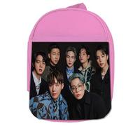 MERCHANDMANIA MOCHILA ROSA BTS Yet To Come Dynamite Butter IDOL music colegio picnic excursión deporte niños