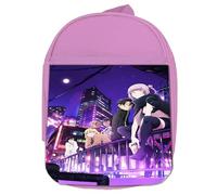MERCHANDMANIA Mochila Rosa Call of the night temporada 2 anime romance colegio picnic excursión deporte niños