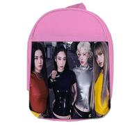 MERCHANDMANIA Mochila Rosa cantantes chicas grupo BOOMBAYAH colegio picnic excursión deporte niños