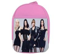 MERCHANDMANIA Mochila Rosa cantantes chicas Pink Venom grupo colegio picnic excursión deporte niños