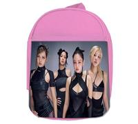 MERCHANDMANIA Mochila Rosa chicas grupo cantantes Kill This Love colegio picnic excursión deporte niños