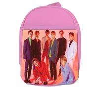 MERCHANDMANIA MOCHILA ROSA exo kpop chicos 2025 discografia album love me right colegio picnic excursión deporte niños