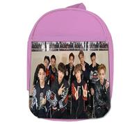 MERCHANDMANIA MOCHILA ROSA exo kpop chicos 2025 discografia monster gira mundial colegio picnic excursión deporte niños