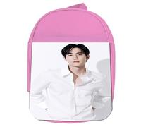 MERCHANDMANIA MOCHILA ROSA EXO personaje kpop cantante 2025 Suho colegio picnic excursión deporte niños