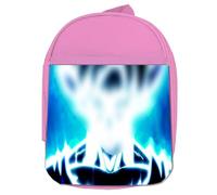 MERCHANDMANIA MOCHILA ROSA guerrero transformacion poder oscuro instinto colegio picnic excursión deporte niños