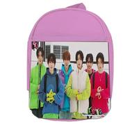 MERCHANDMANIA MOCHILA ROSA kickflip chicos kpop 2025 See You On Tomorrow colegio picnic excursión deporte niños