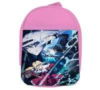 MERCHANDMANIA Mochila Rosa Tensei shitara slime datta ken temporada 4 cuatro colegio picnic excursión deporte niños
