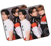 MERCHANDMANIA Pack 2 Alfombrillas Grandes Album Cantantes Canciones BFF Double Take Mousepad Raton