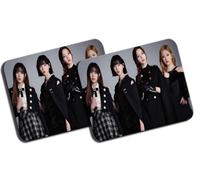 MERCHANDMANIA Pack 2 Alfombrillas Grandes Next Level Drama Grupo Chicas Cantantes Mousepad Raton