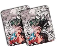 MERCHANDMANIA Pack 2 Alfombrillas Grandes Serie Anime dr Stone Manga Piedra Ciencia senku Mousepad Raton