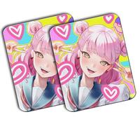 MERCHANDMANIA Pack 2 Alfombrillas Grandes Serie Anime sheihantai na Kimi to boku Suzuki Mousepad Raton
