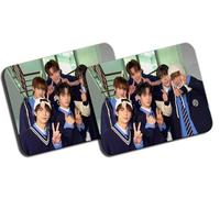 MERCHANDMANIA Pack 2 Alfombrillas Medianas Album Cantantes Musica If I’m S, Can You Be My N? Mousepad Raton