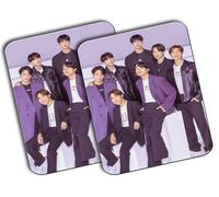 MERCHANDMANIA Pack 2 Alfombrillas Medianas Grupo Coreano Into The Sun Mousepad Raton