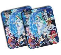 MERCHANDMANIA Pack 2 Alfombrillas Medianas Tensei shitara Slime pelicula leviatan Mousepad Raton