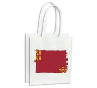 MERCHANDMANIA Pack 2 bolsas bandera de murcia españa comunidad autonoma cocina compra kitchen