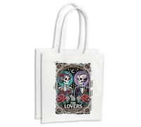 MERCHANDMANIA Pack 2 bolsas carta tarot graciosa meme amantes amor san valentin cocina compra kitchen