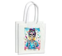 MERCHANDMANIA Pack 2 bolsas carta tarot graciosa meme enfermera medico salud cocina compra kitchen
