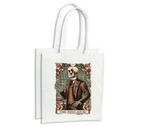 MERCHANDMANIA Pack 2 bolsas carta tarot graciosa meme profesor maestro inteligente cocina compra kitchen
