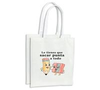 MERCHANDMANIA Pack 2 bolsas frase graciosa novios pareja amistad chiste cocina compra kitchen