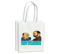 MERCHANDMANIA Pack 2 bolsas frase graciosa que me quedo sin comer trabajo pobre cocina compra kitchen