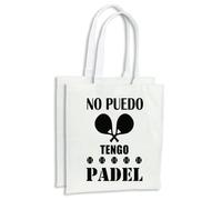 MERCHANDMANIA PACK 2 BOLSAS no puedo tengo padel frase graciosa meme cocina compra kitchen