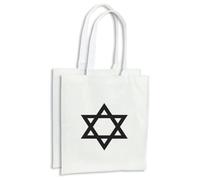 MERCHANDMANIA Pack 2 bolsas religion judia judaismo fe tora diez mandamientos cocina compra kitchen