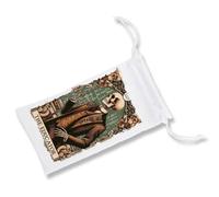 MERCHANDMANIA Pack 2 Fundas Bolsa Multiusos Carta Tarot Graciosa Meme Profesor Maestro Inteligente Gafas Dados rol Personalizada Color