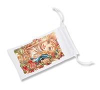 MERCHANDMANIA Pack 2 Fundas bolsa multiusos cuento alicia en el pais de las maravillas historia libro gafas dados rol personalizada color