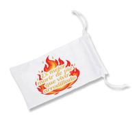 MERCHANDMANIA Pack 2 Fundas Bolsa Multiusos Frase motivadora dignidad Orgullo Fuerza Gafas Dados rol Personalizada Color