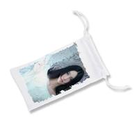 MERCHANDMANIA Pack 2 Fundas Bolsa Multiusos Grupo KPOP illit yunah Lucky Girl Syndrome Gafas Dados rol Personalizada Color