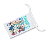 MERCHANDMANIA Pack 2 Fundas Bolsa Multiusos Grupo Musical Vocaloid Hatsune Miku waifus Gafas Dados rol Personalizada Color