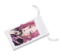 MERCHANDMANIA Pack 2 Fundas Bolsa Multiusos peli Anime Dibujos Fanart luchadoras guerreras Gafas Dados rol Personalizada Color