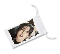 MERCHANDMANIA Pack 2 Fundas Bolsa Multiusos StrayKids Personaje KPOP Cantante 2025 Han Gafas Dados rol Personalizada Color