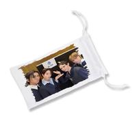 MERCHANDMANIA Pack 2 Fundas Bolsa Multiusos xlov sin genero KPOP Album Dark House Techno Gafas Dados rol Personalizada Color