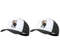 MERCHANDMANIA Pack 2 Gorras Negras Kids SKZ Replay Connected Limbo Doodle Cap